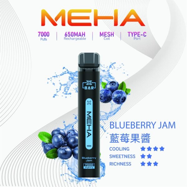 Meha Xbar 魅嗨小黑條 藍莓