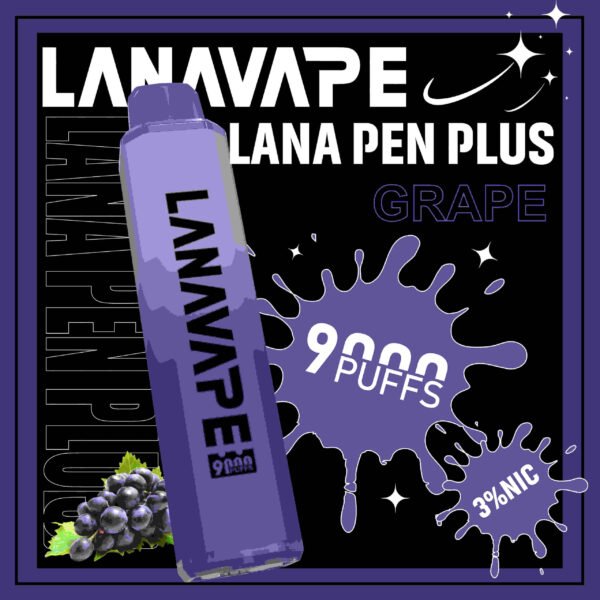 LANA 拉娜 9000 Puffs 一次性電子煙｜多款熱門口味