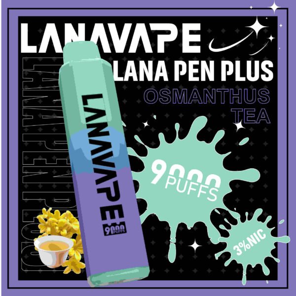 LANA 拉娜 9000 Puffs 一次性電子煙｜多款熱門口味