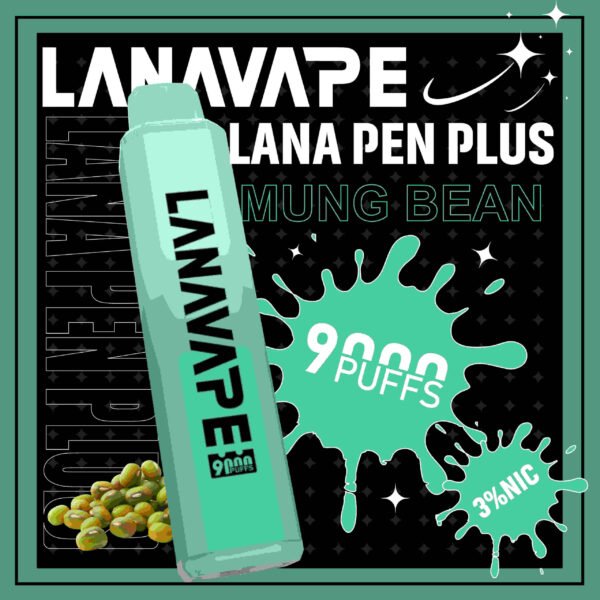 LANA 拉娜 9000 Puffs 一次性電子煙｜多款熱門口味